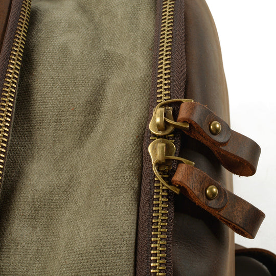 Vintage Canvas Ryggsäck | PORTO
